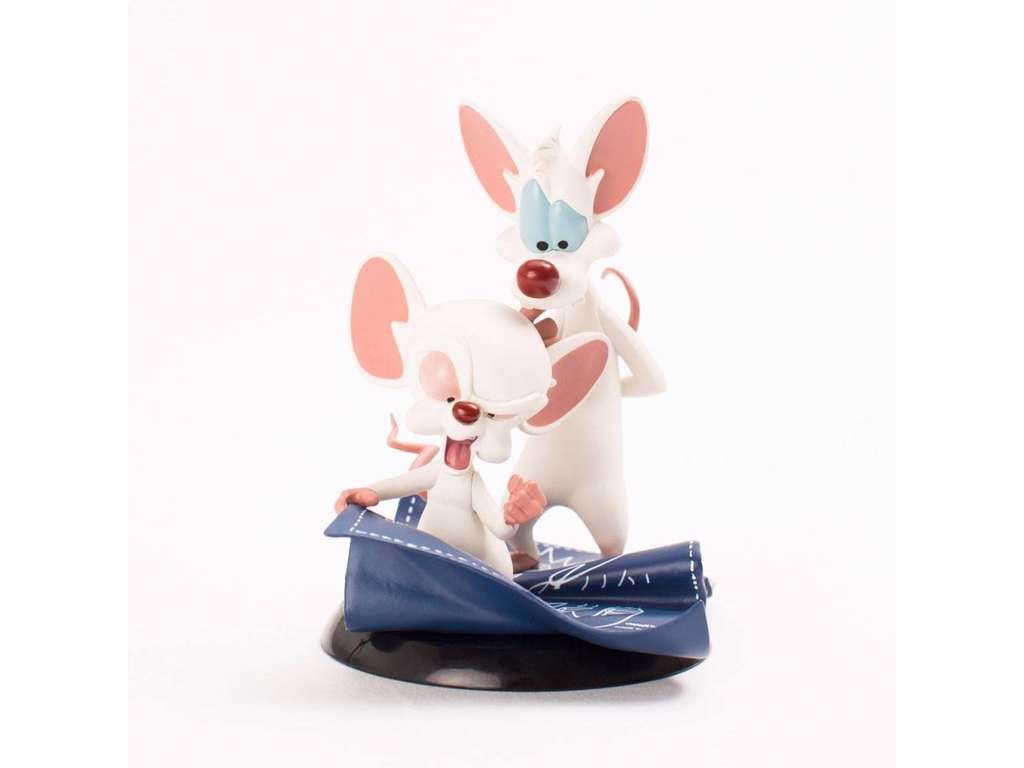 Pinky and the Brain Q-Fig figur af Taking Over The World på 10 cm