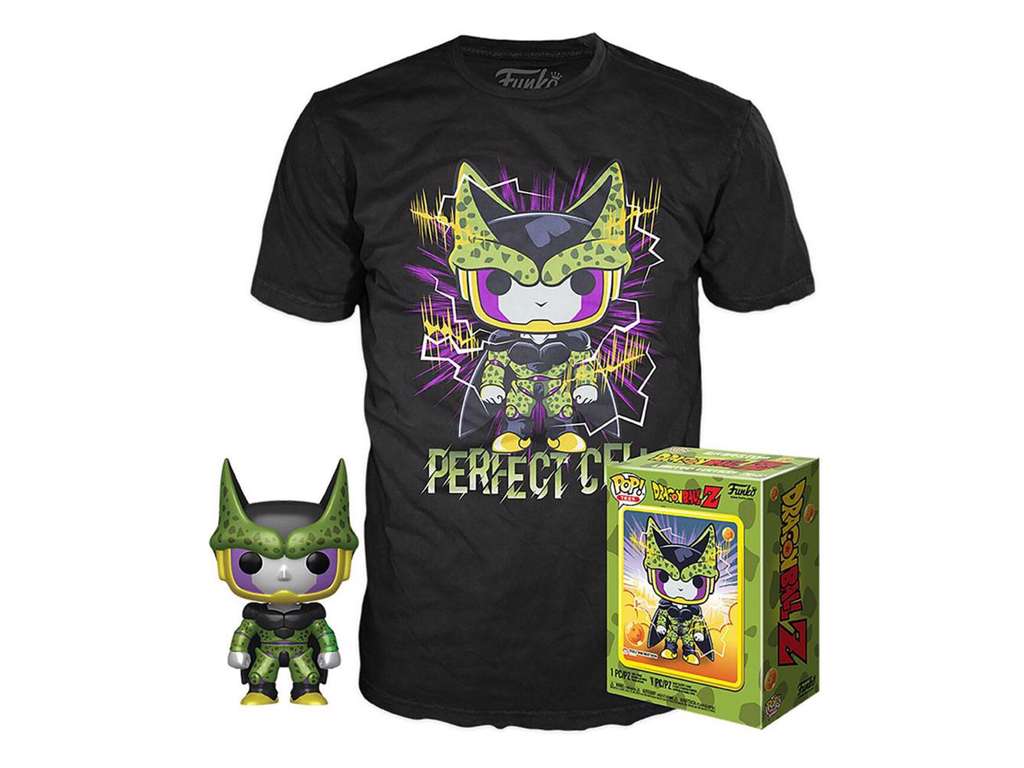 Dragon Ball Z POP! & Tee Box Perfect Cell Størrelse Small