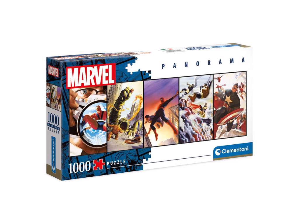 Marvel Comics Panorama Jigsaw Puzzle Panels (1000 pieces)