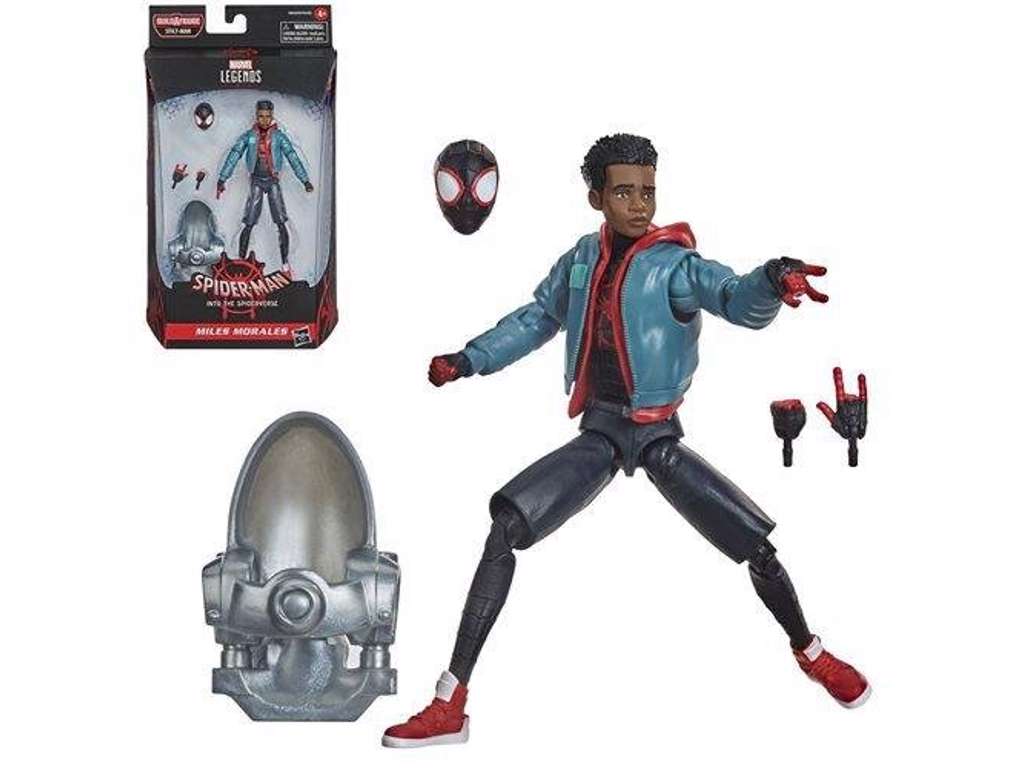 Marvel Legends Series action figure af Miles Morales på 15 cm