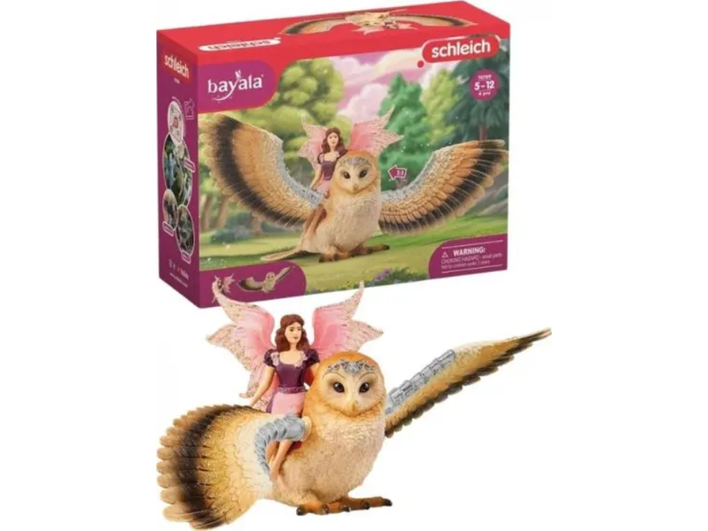 Bayala fe på flyvende ugle fra Schleich - 70789