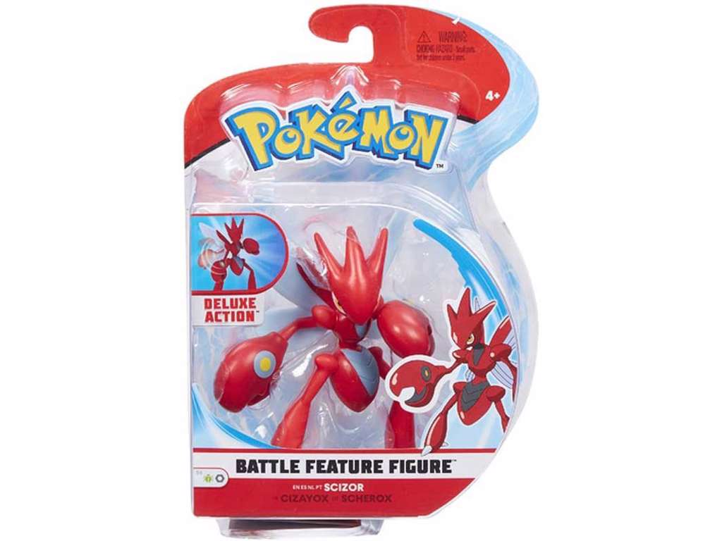 Pokemon Battle feature figur: Scizor 10 cm