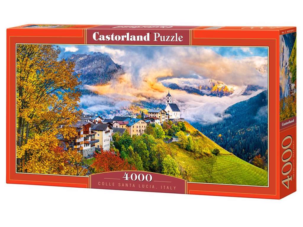 Colle Santa Lucia Italy puslespil med 4000 brikker fra Castorland