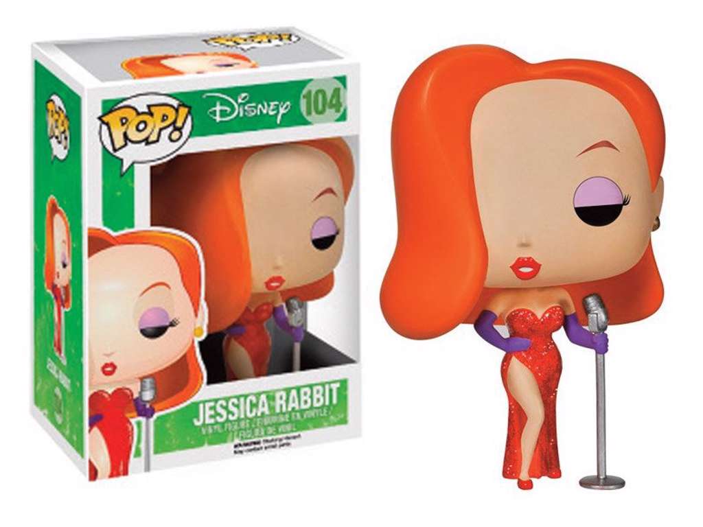 Roger Rabbit POP! vinyl figur af Jessica Rabbit på 10 cm