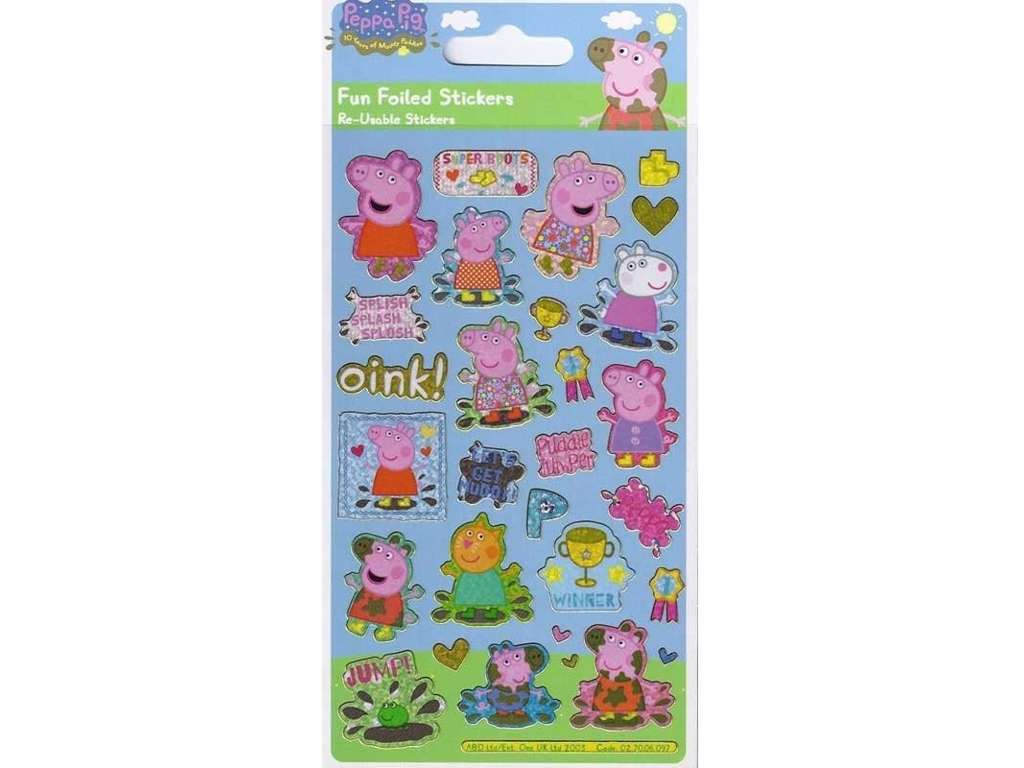 Gurli Gris regnvejrs klistermærker – genanvendelige