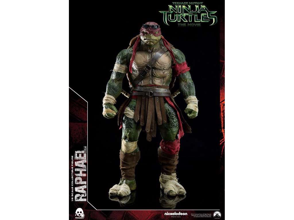 Teenage Mutant Ninja Turtles action figur af Raphael på 34 cm