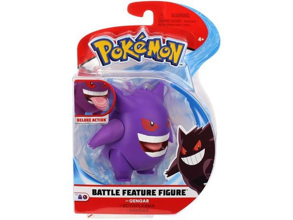 Pokemon Battle feature figur med Gengar på 8.5 cm