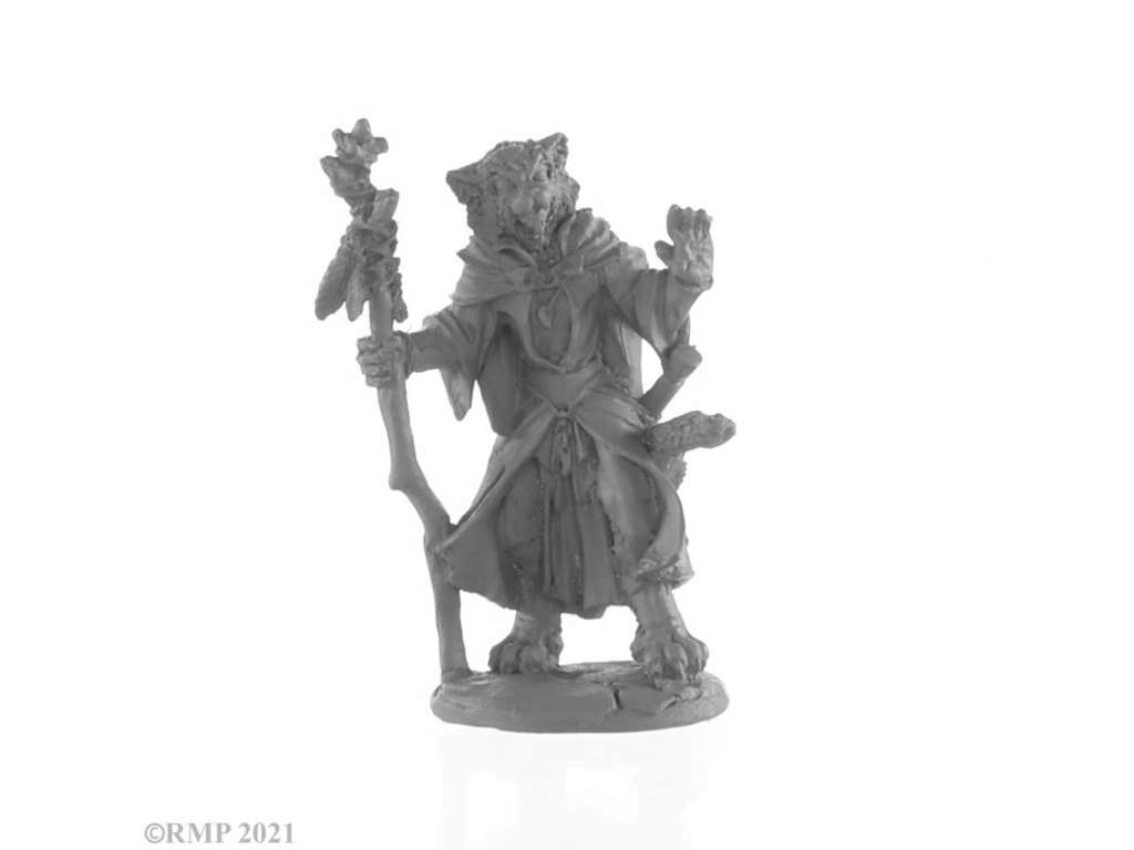 Catfolk Mage figur fra Reaper