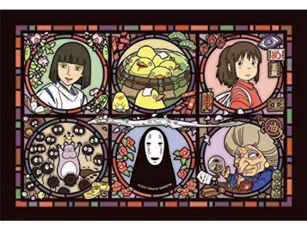 Spirited Away puslespil med Wonder med 208 brikker
