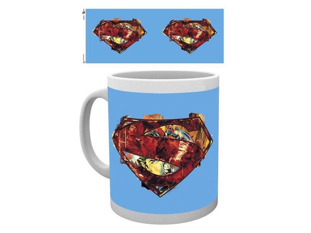 DC Comics krus med Superman logo art