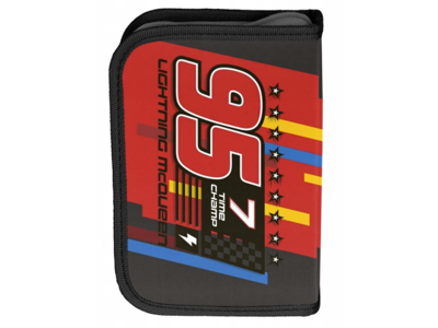 Penalhus m/Indhold 20x13x4 - Cars