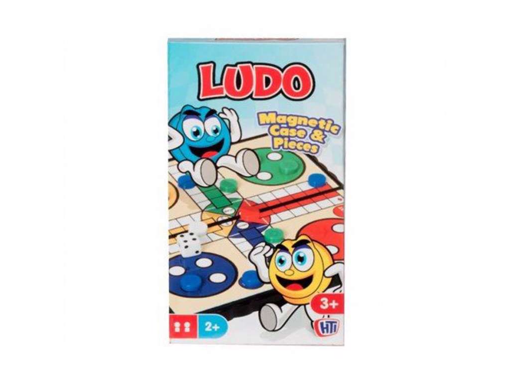 Magnetisk Ludo rejsespil