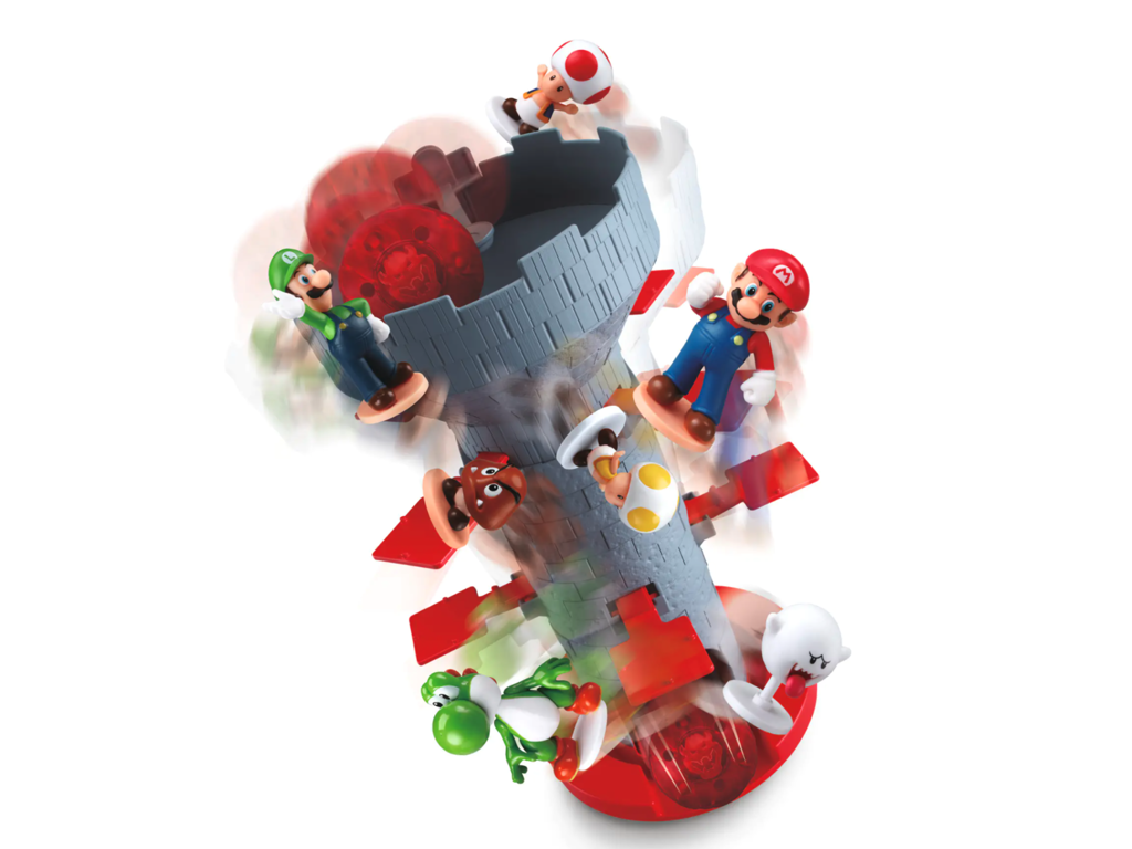 Super Mario Blow Up Shaky Tower balancespil