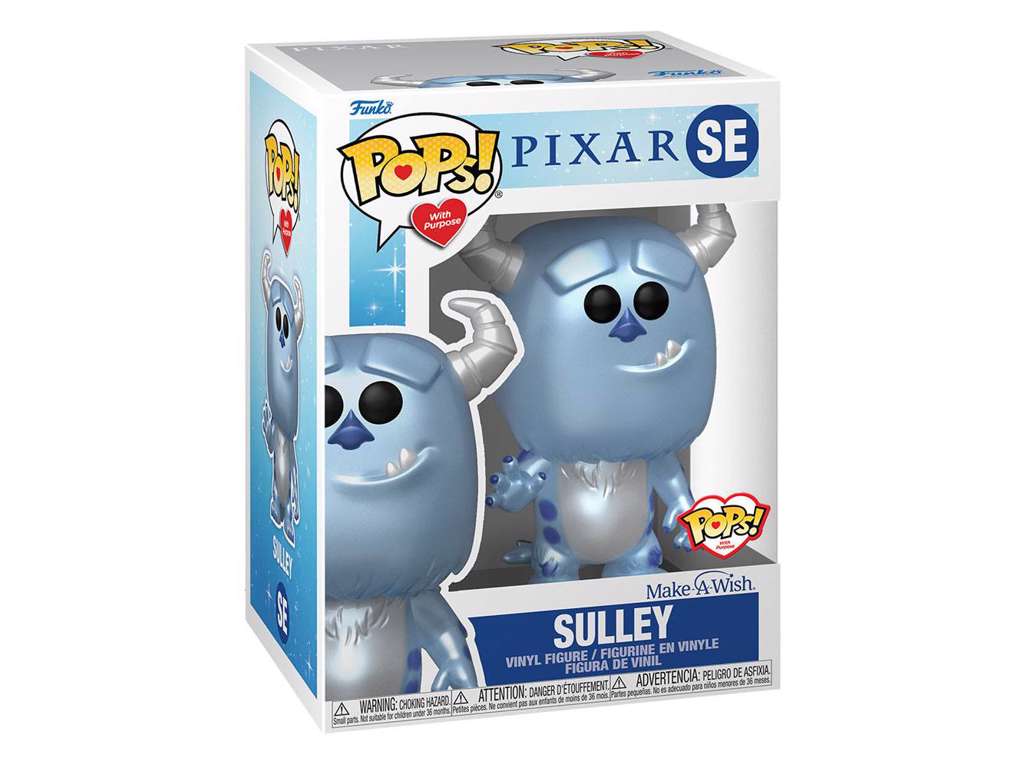 Disney Make a Wish 2022 POP! Disney Vinyl Figure Sulley (Metallic) 9 cm