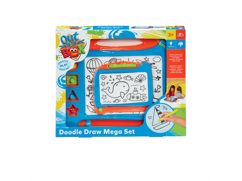 OUT OF THE BOX Doodle Draw Mega Set - Tegnetavle