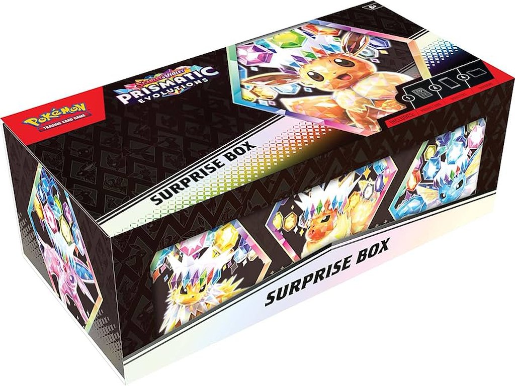 Pokémon Prismatic Evolutions Surprise storage box