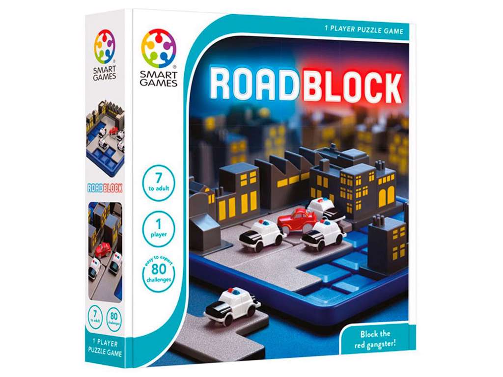 SmartGames: RoadBlock (Nordic) - brætspil fra Smart Games