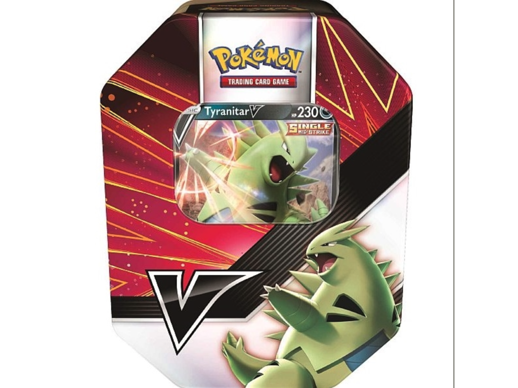 Pokemon V Strikers - Tyranitar Tin Box