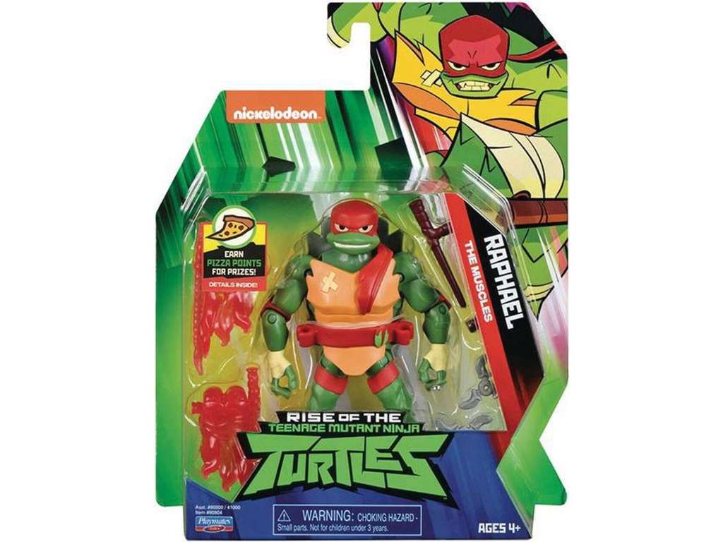 Raphael The Muscles fra Rise of the Teenage Mutant Ninja Turtles på 10 cm