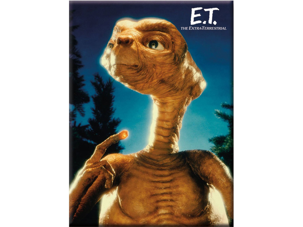E.T. the Extra Terrestrial Look Flat Magnet 6.5x9 cm