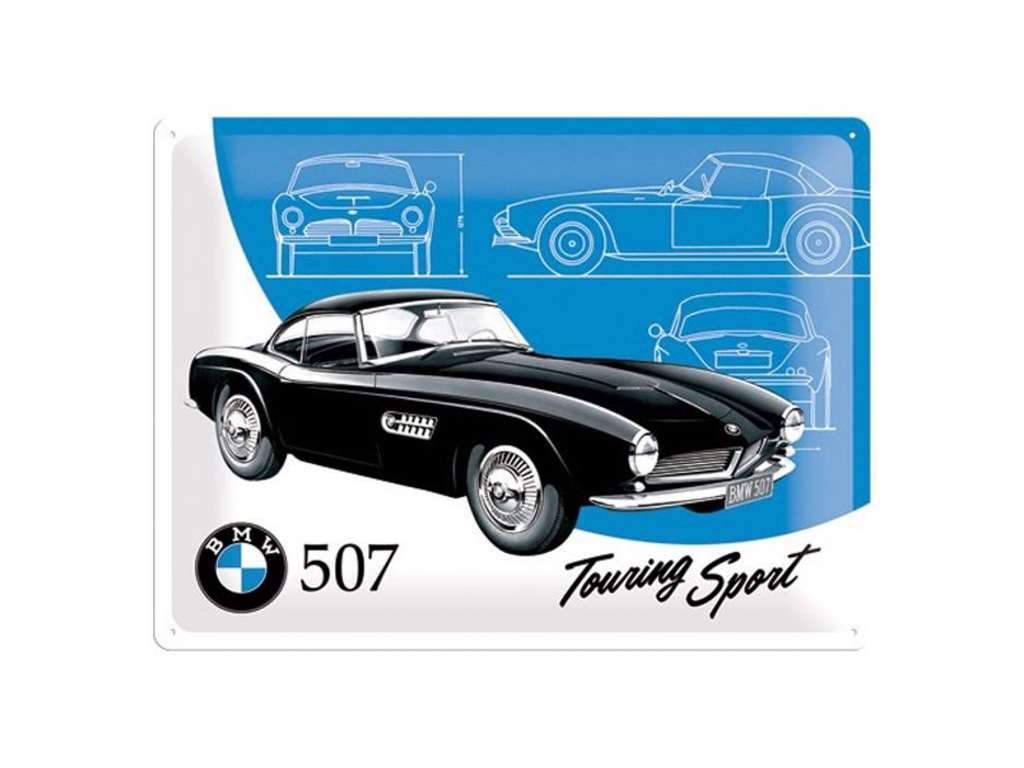 BMW 507 metal skilt 30 x 40 cm