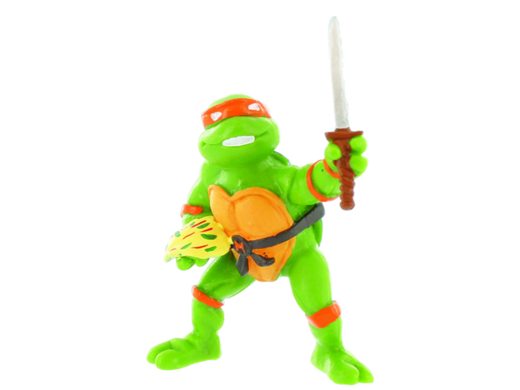 Mini figur Michelangelo 10 cm Teenage Mutant Ninja Turtles