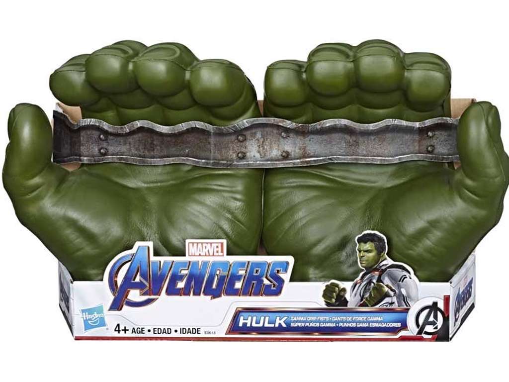 Hulk hænder til børn fra The Avengers Endgame