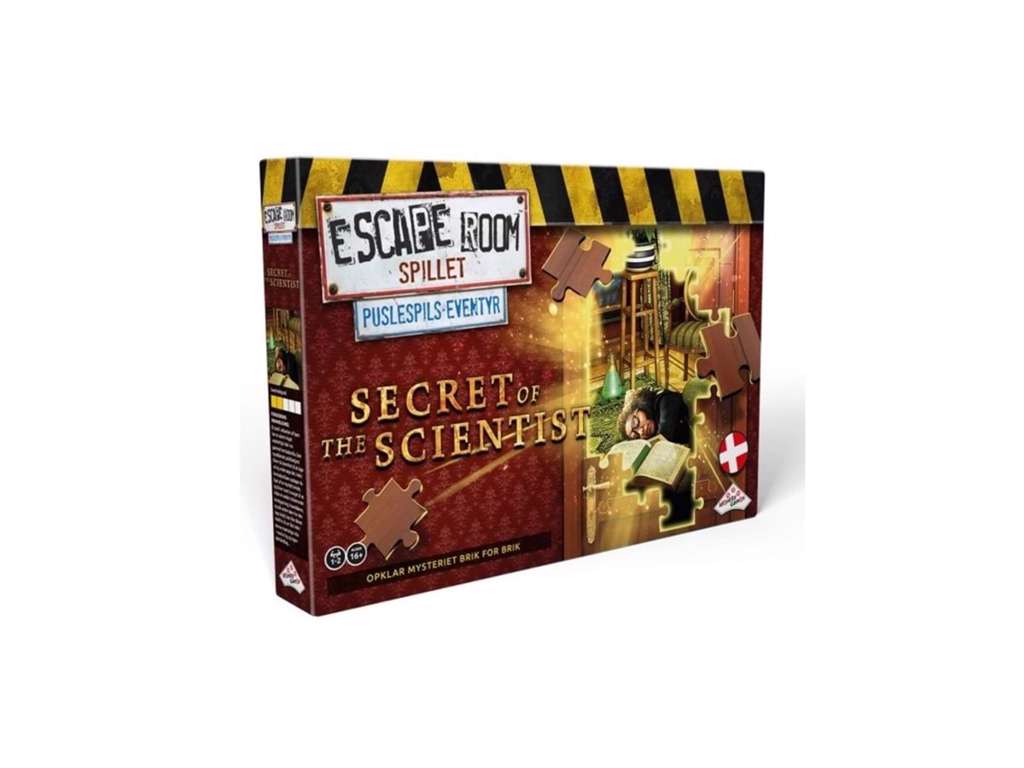 Escape Room Puzzle Adventures: The Secret of the Scientist - brætspil