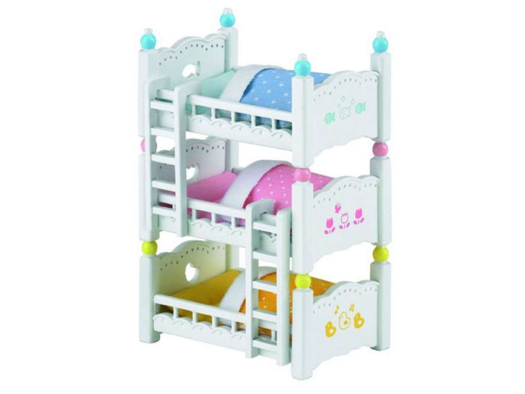 3 dobbelt køjeseng fra Sylvanian Families – 4448