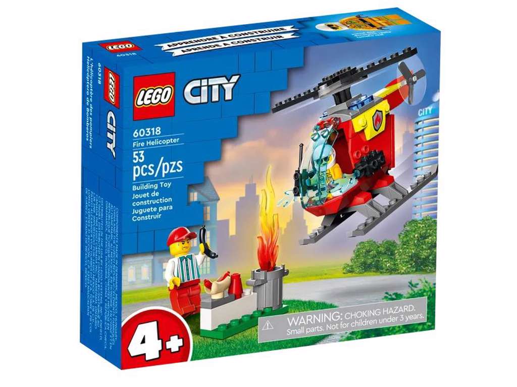 LEGO City Fire - Brandslukningshelikopter - 60318