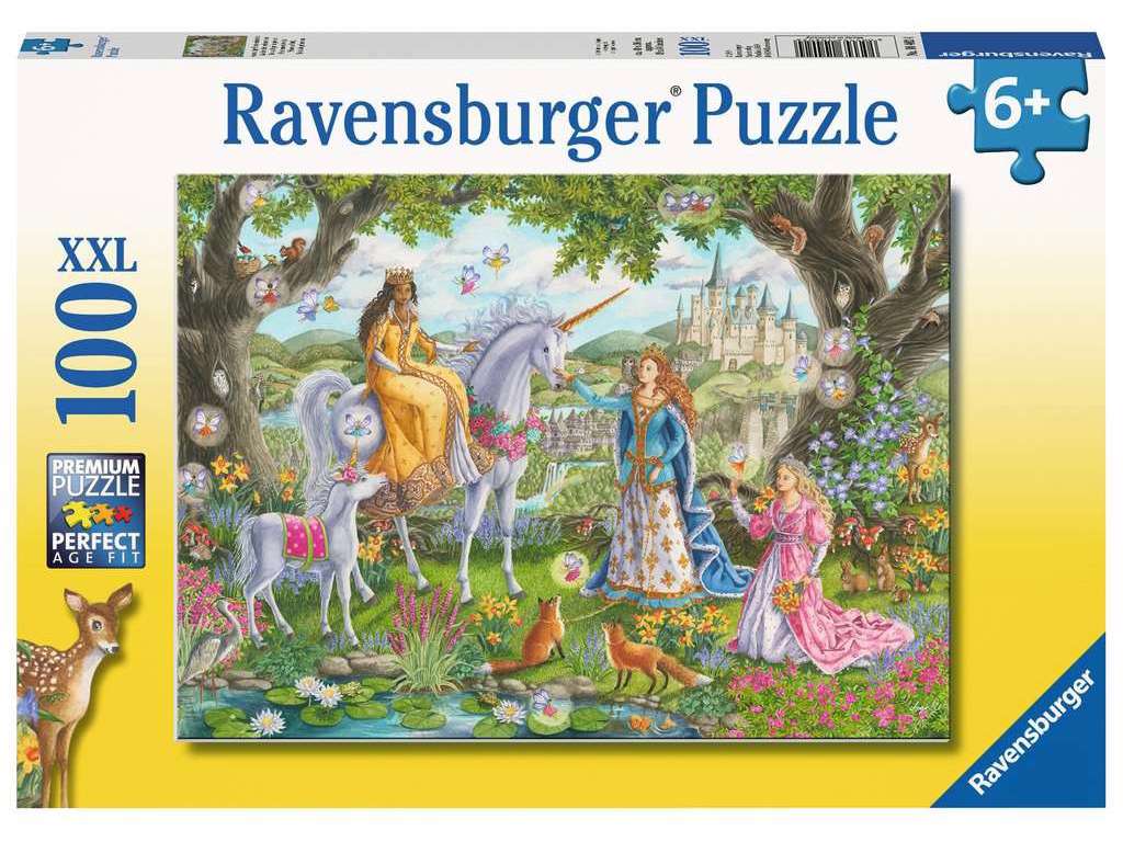 Prinsesse fest puslespil med 100 brikker fra Ravensburger