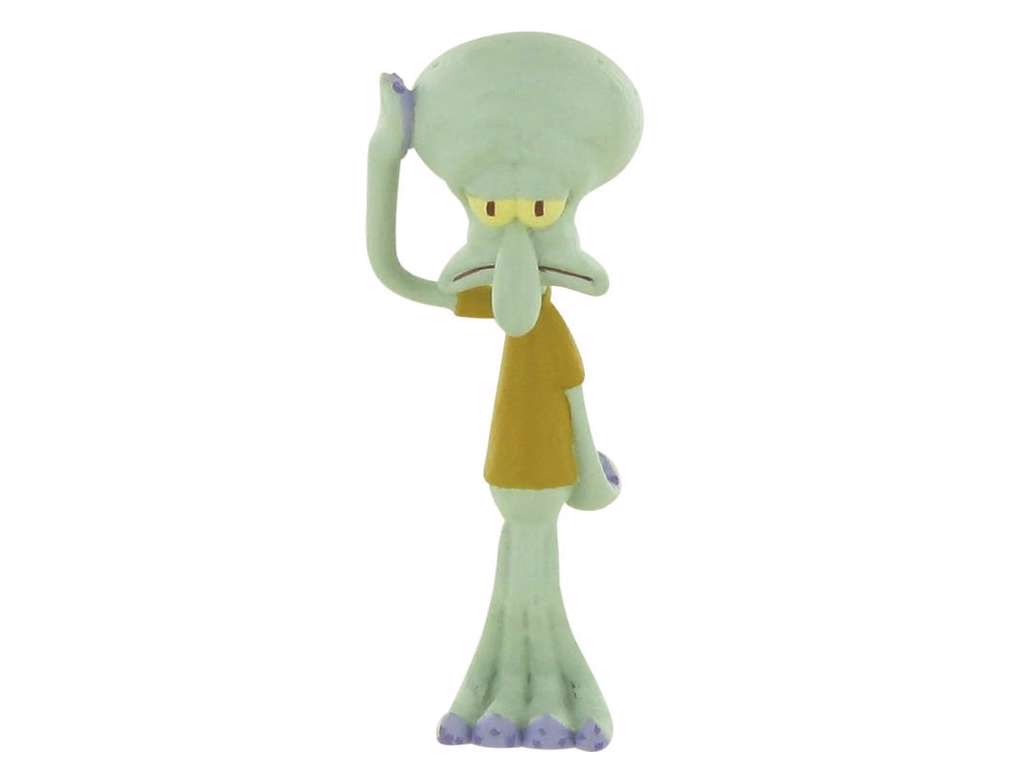Blækward minifigur fra Svampebob Firkant på 7 cm