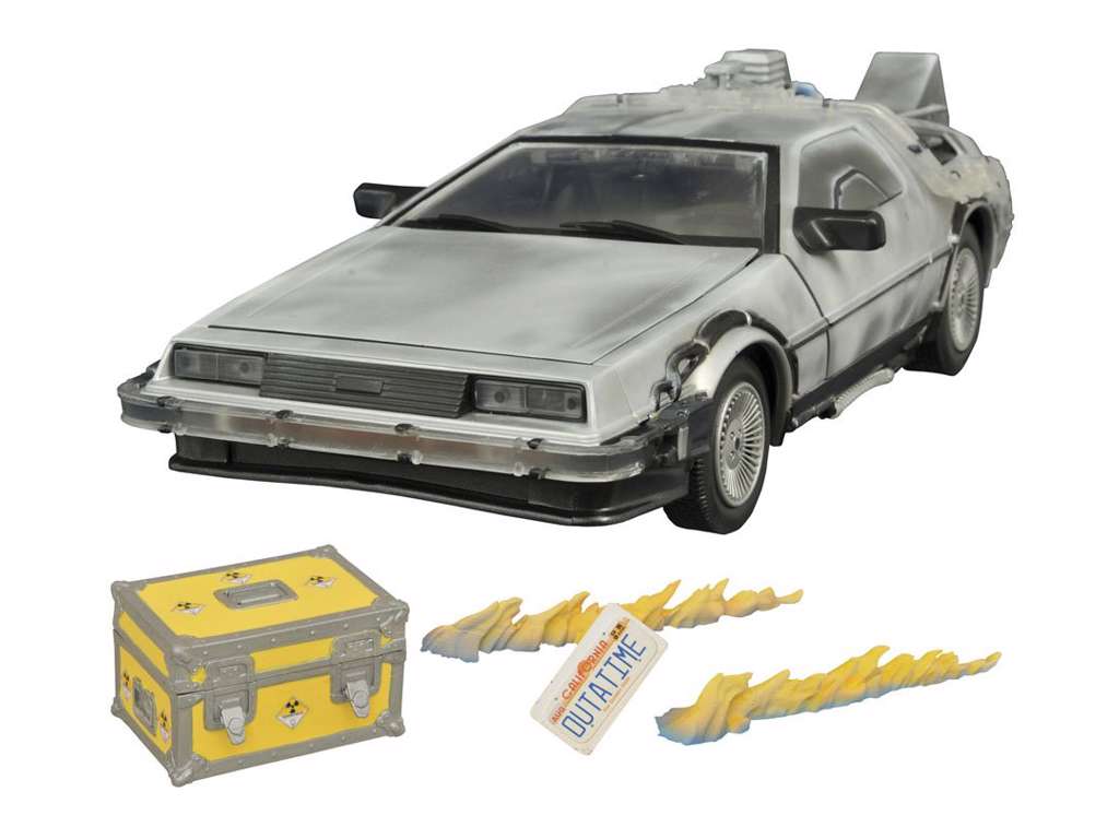 Back to the Future Model Iced Time Machine 30th Anniversary Edition på 33 cm