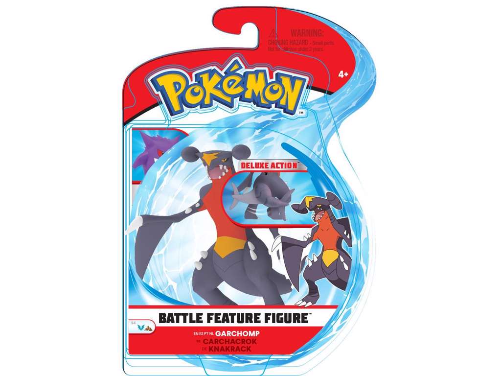 Pokemon Battle feature figur - Garchomp - 10 cm