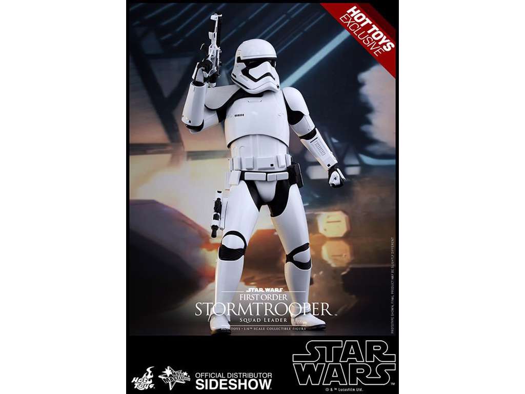 Star Wars Episode VII MMS action figur af 1/6 First Order Stormtrooper Squad Leader Exclusive på 30 cm