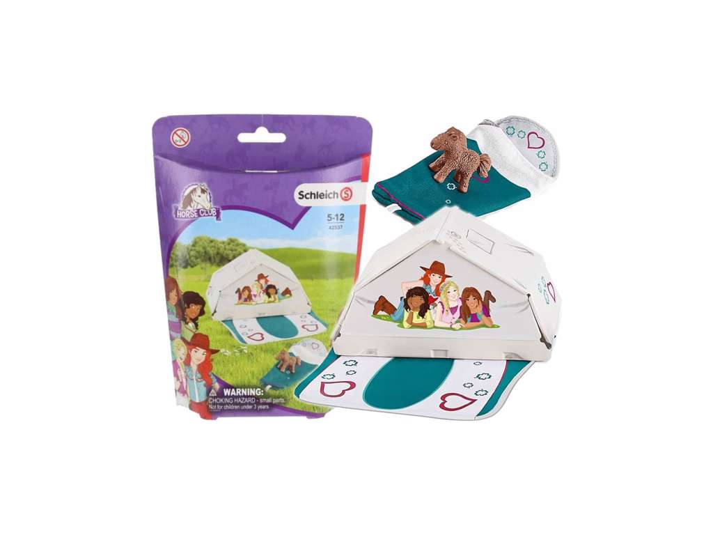 Tilbehør til camping ferie fra Schleich - 42537