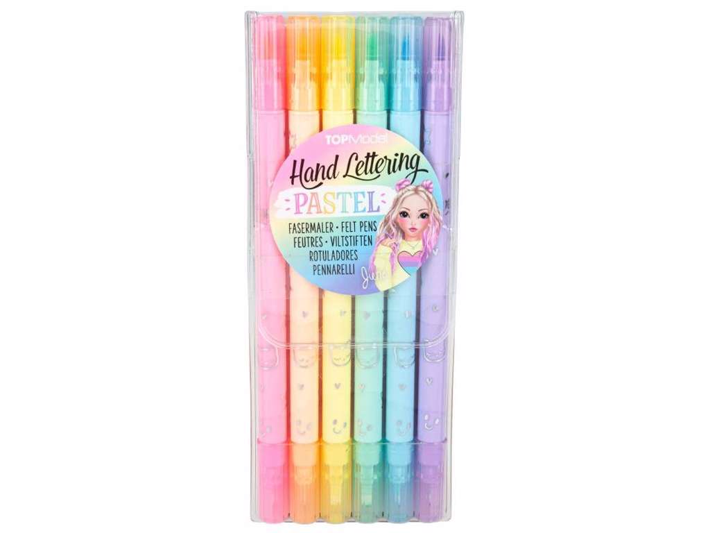 Top Model filtpenne - pastel