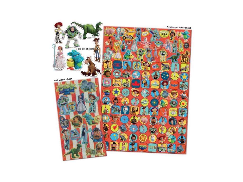 Toy Story 4 Mega klistermærke sæt