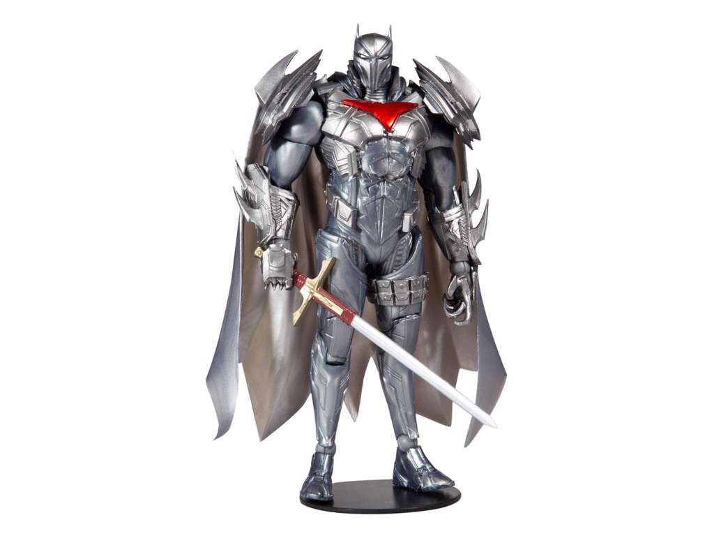 DC Multiverse Azrael Batman Armor (Batman: Curse of the White Knight) Gold Label actionfigur på 18 cm