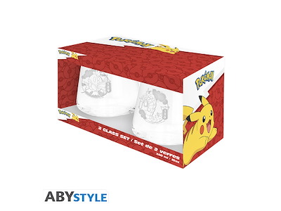 Pokémon Magikarp & Gyarados Glass Set (2 stk.)