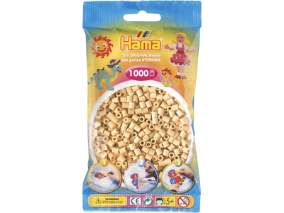 1000stk. Hama Midi beige  207-27