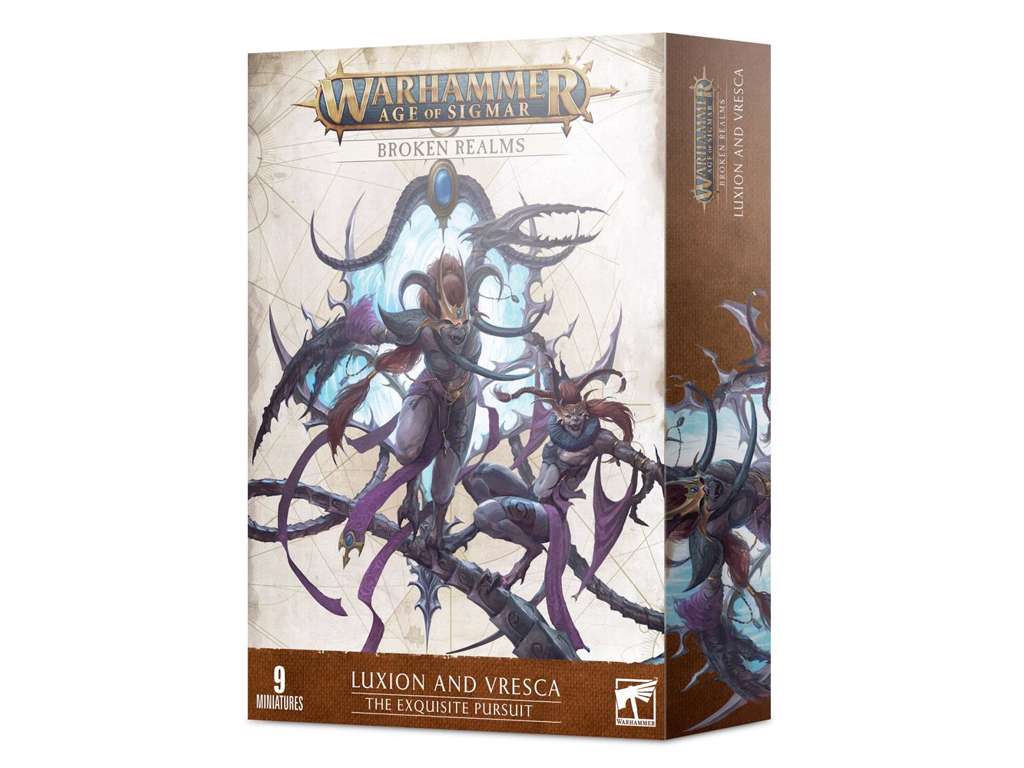 Warhammer Age of Sigmar: Broken Realms The Exquisite Pursuit figur sæt