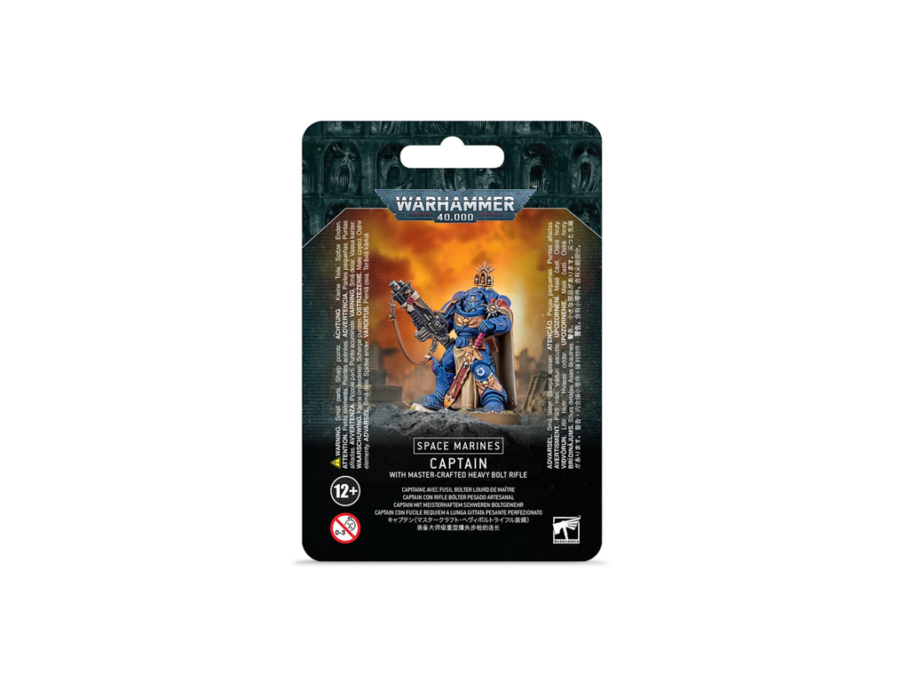Space Marines Captain with Master-Crafted Bolt Rifle