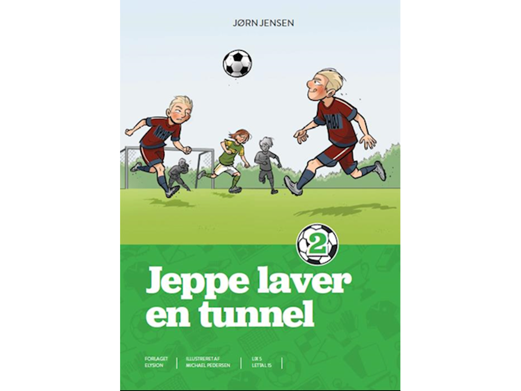 Jeppe laver en tunnel - Bog