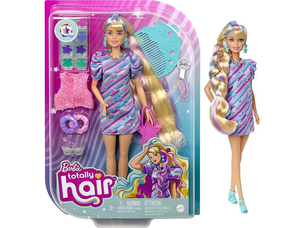 Barbie Totally Hair - Stars