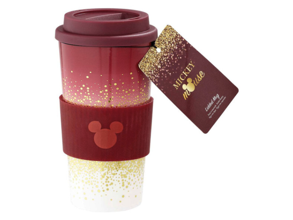 Disney Travel Mug Mickey Berry Glitter - rejsekrus