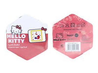 Sanrio Magic Mini Towels Hello Kitty 30 x 30 cm
