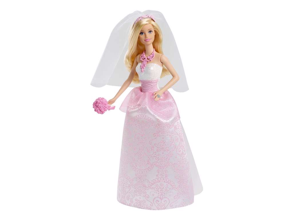 Barbie Bride Doll med brudebuket