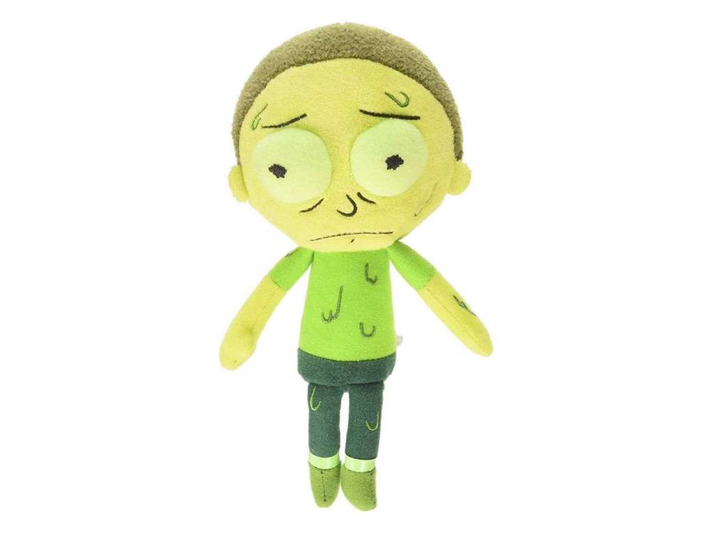 Rick & Morty Galactic Plushies Plush Figure Toxic Morty på 18 cm