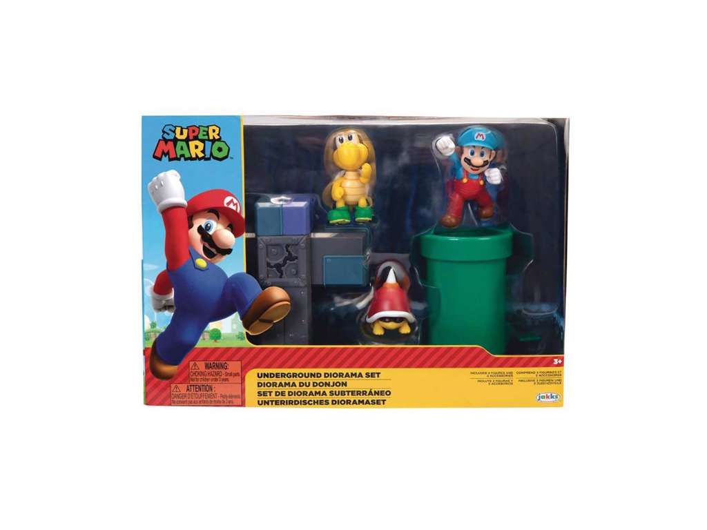 Super Mario Underground diorama sæt